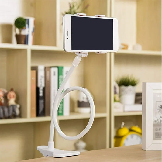 Adjustable Long Arm Phone Stand Desk