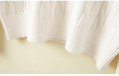 Cashmere Hoodie O-Neck Sweater