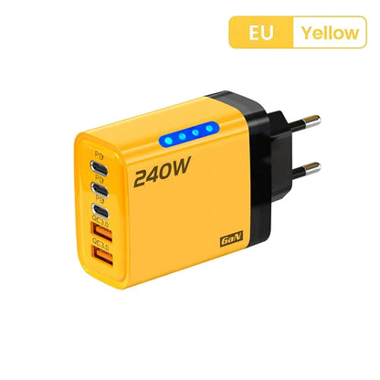 5 in 1 USB C GaN Desktop Charger Fast Charge