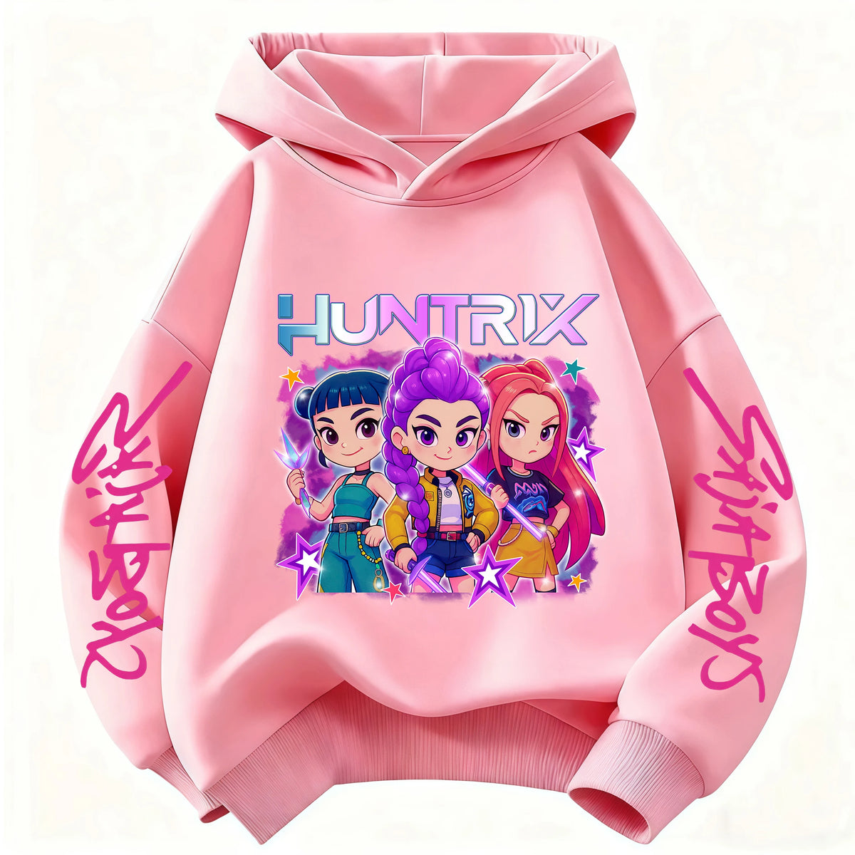 Sky Blue Sweatshirt  Hunter Rumi Derpy Cartoon Warm Thick Hoodie