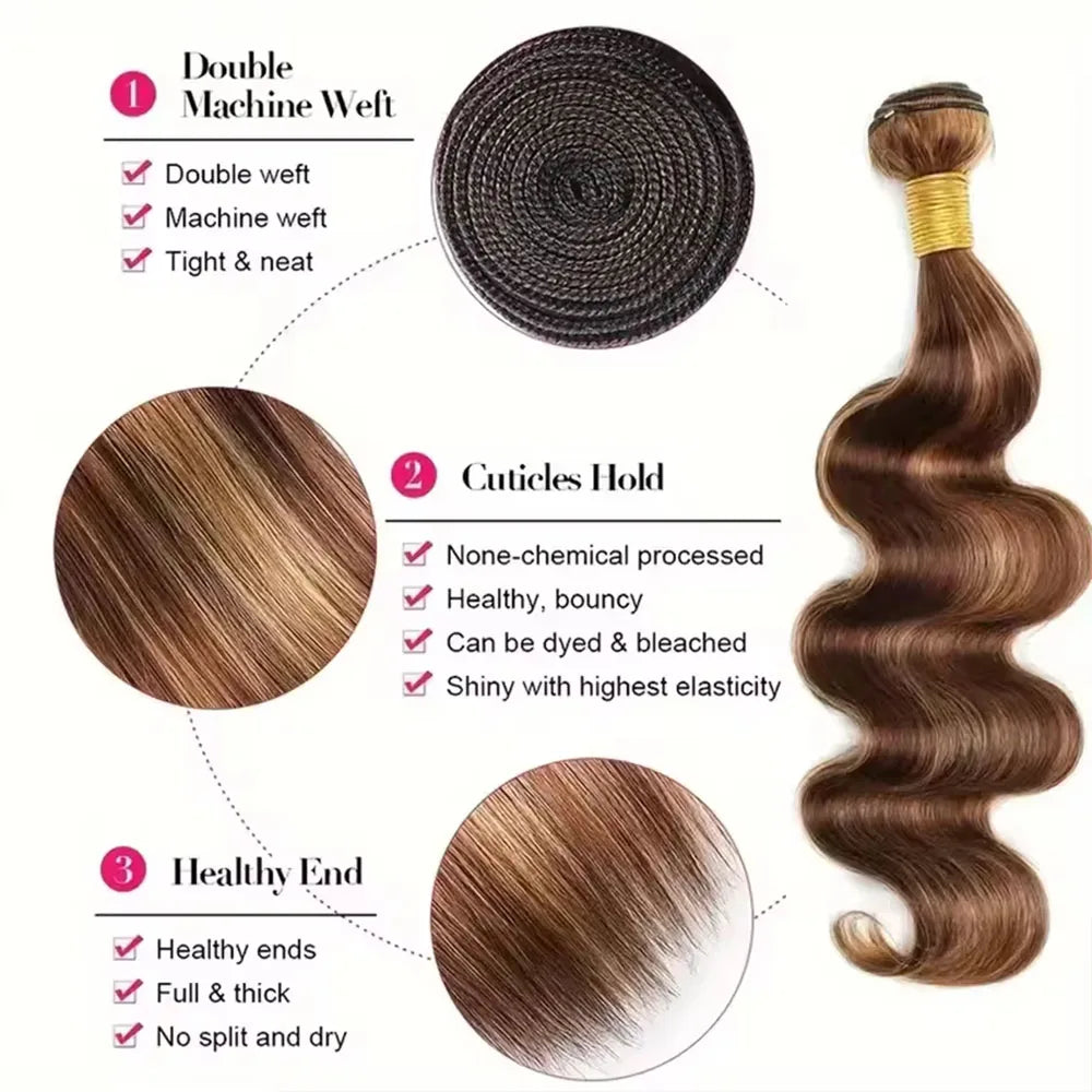 100% Brazilian Hair Weave Wig
