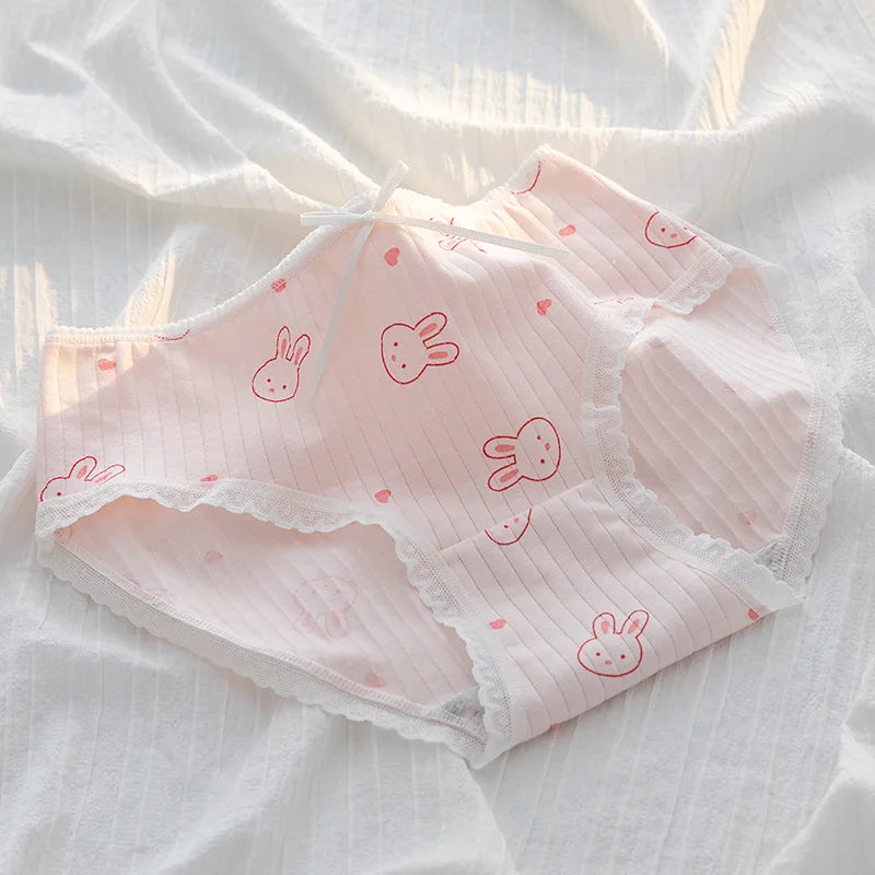 5Pcs/Set Cotton Underwear Lingerie