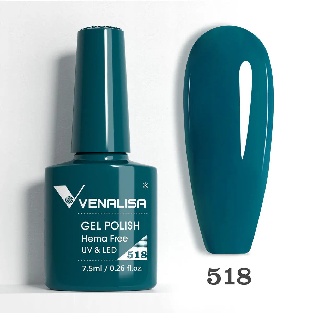 Full Coverage Beautiful Semi Permanent Soak Off UV LED Gel Nail Polish