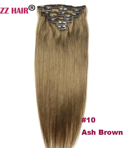 100% Human Hair Straight Natural Wigs