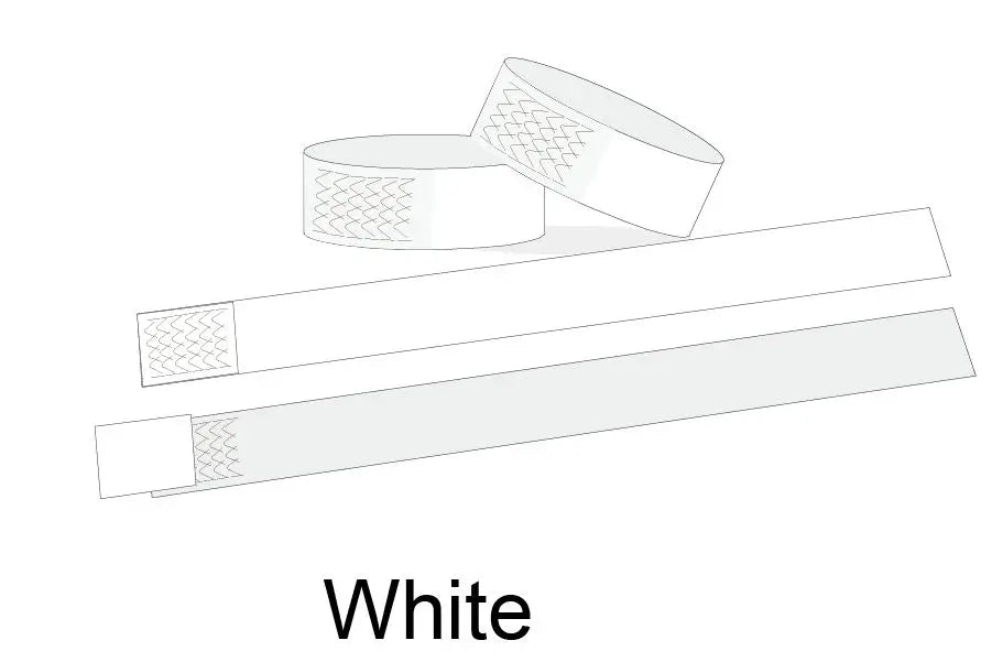 100pcs Colorful Neon Paper Wristbands Mixed Multicolor Waterproof