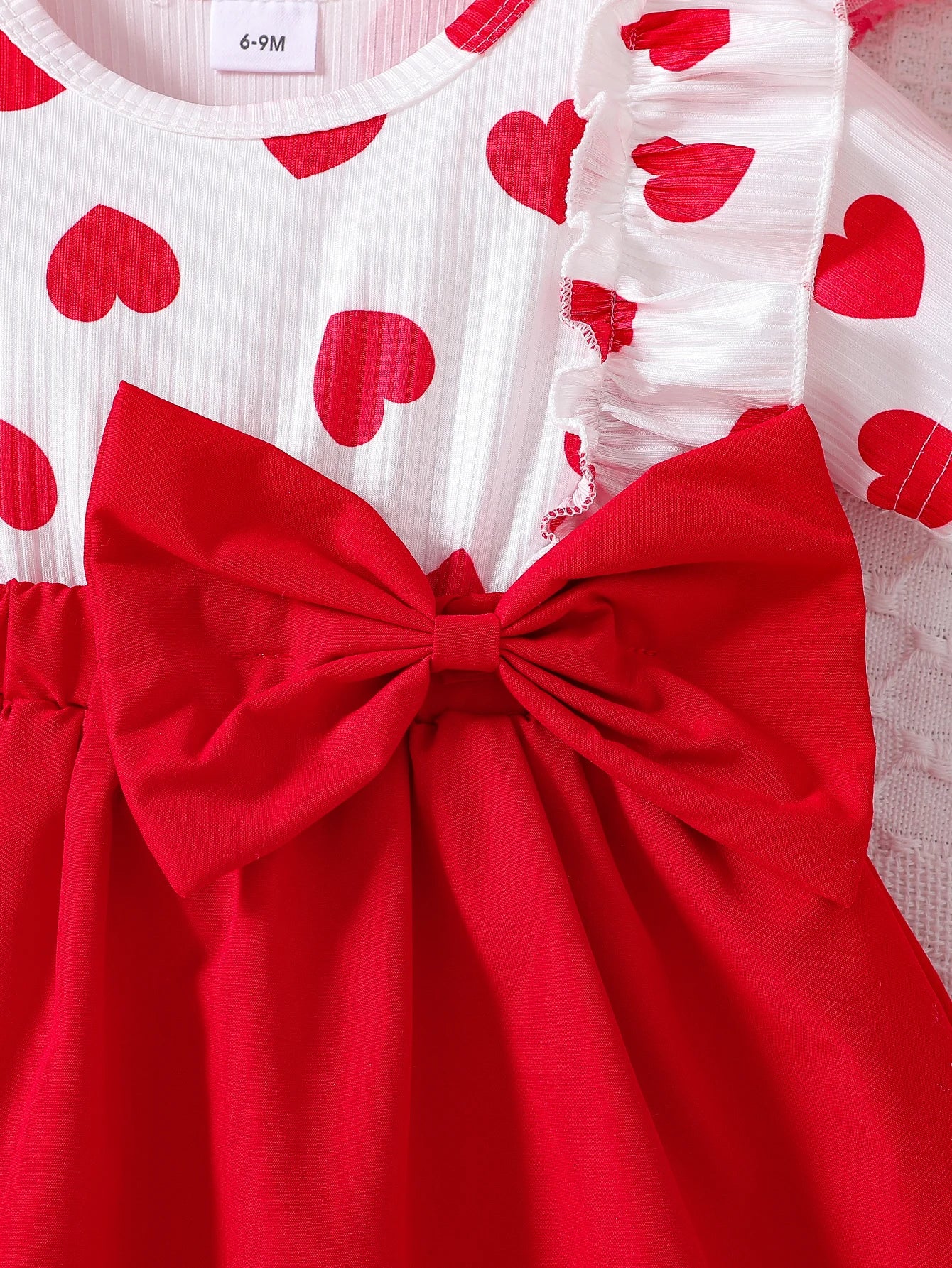 Baby girl love pit stripe  Dress