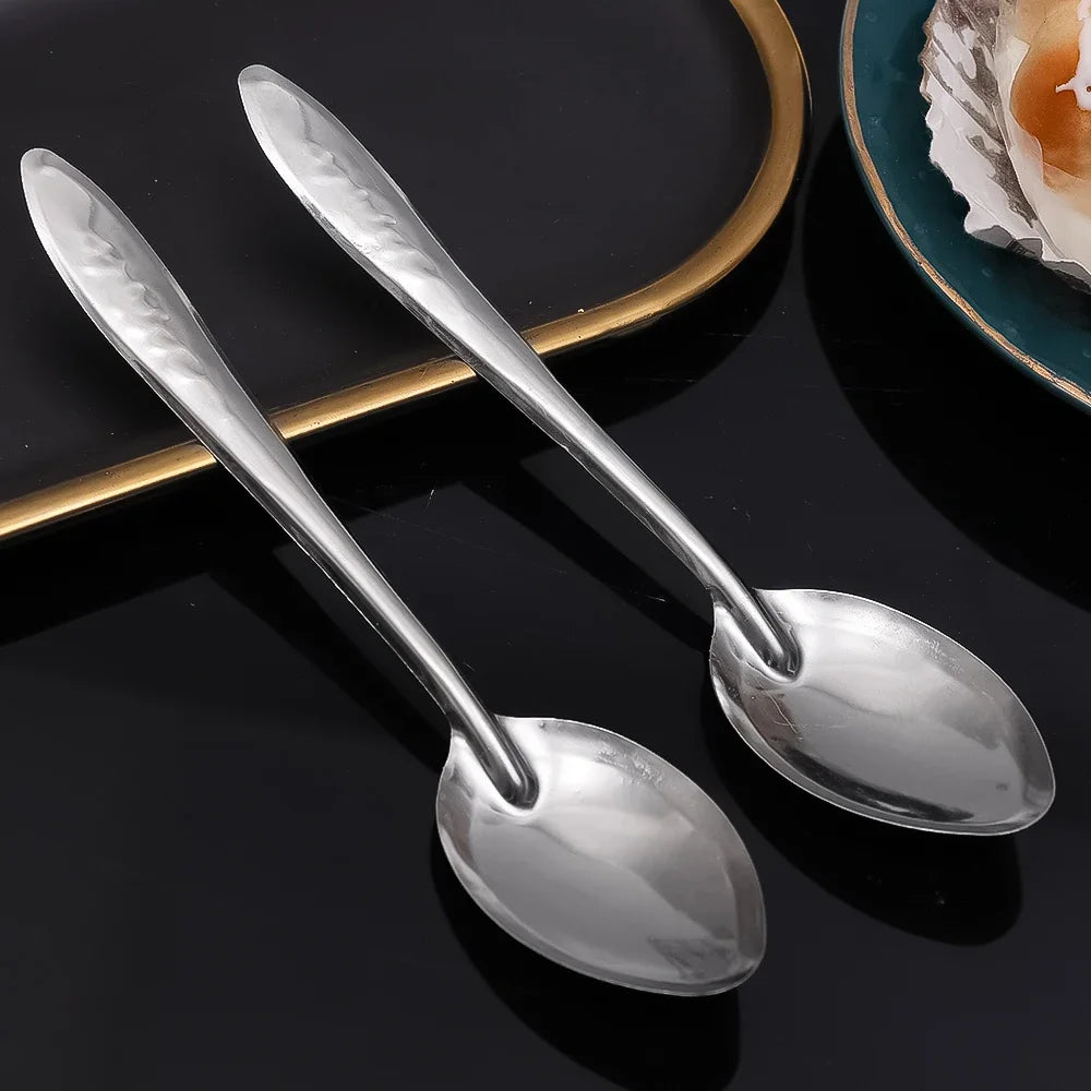 17cm Stainless Steel Long Handle Soup Spoon