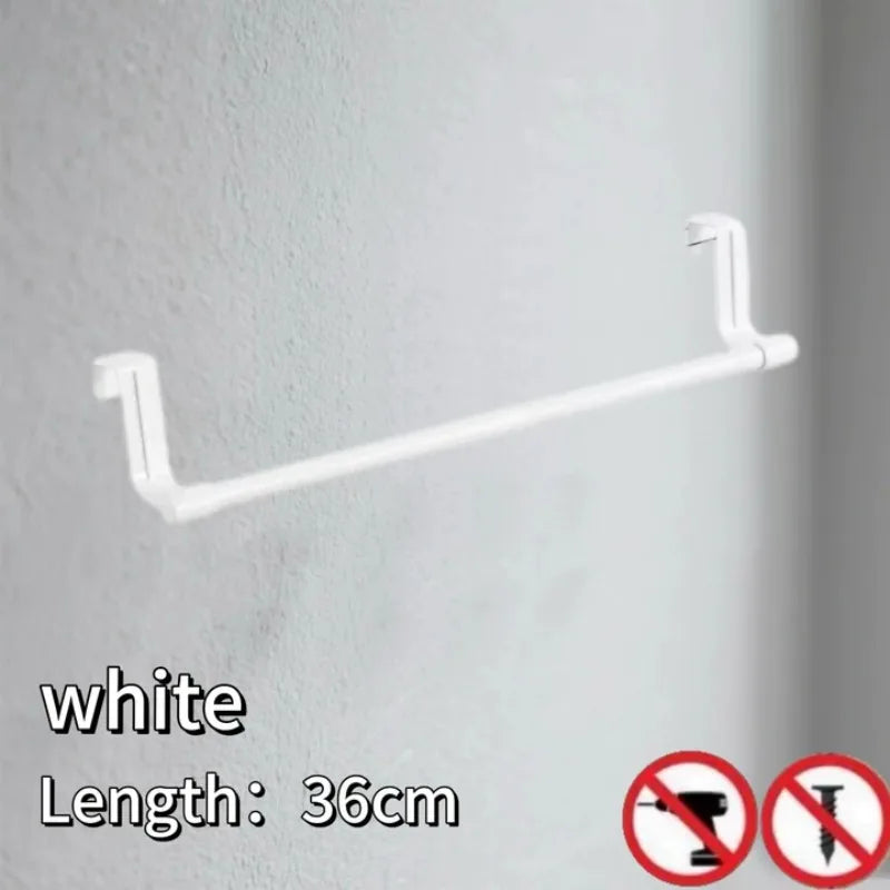 No Drill Hanging Towel Rack for Kitchen