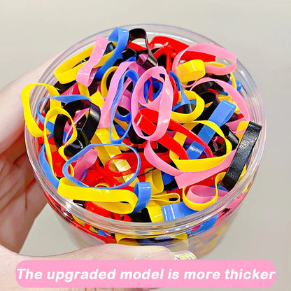 500PCS Upgraded Thickened Elastic Hair Bands