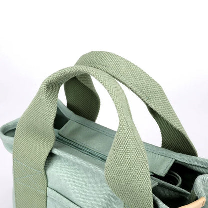 Casual Canvas Crossbody Adjustable Strap Tote Multiple Bag