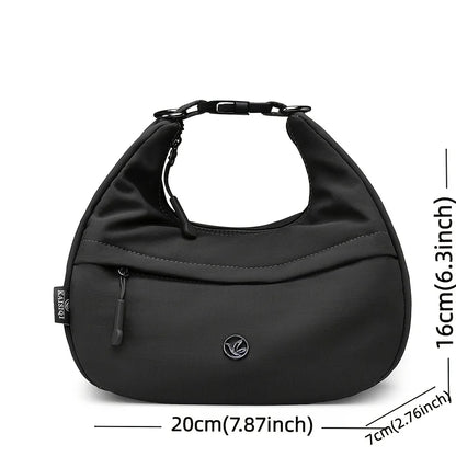 Nylon Crescent Crossbody Hobo Shoulder Bags