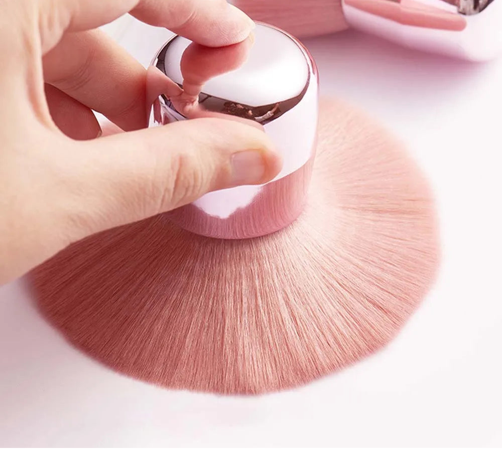 1/2 PCS Fluffy Loose Powder Blush Brushes Portable Makeup Brush