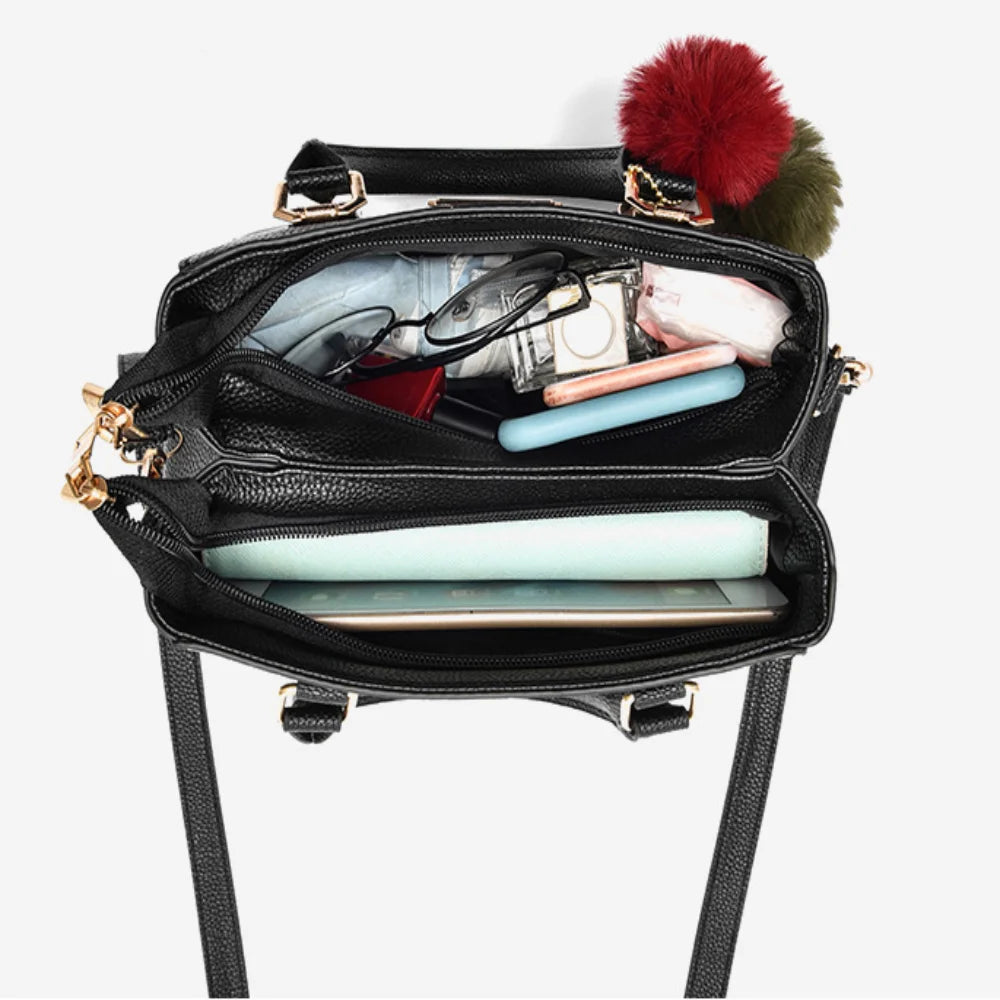 Leather Large Capacity Handbag Bags