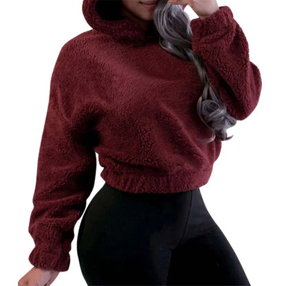 Korean Bear Ears Cute Fluffy Pullover