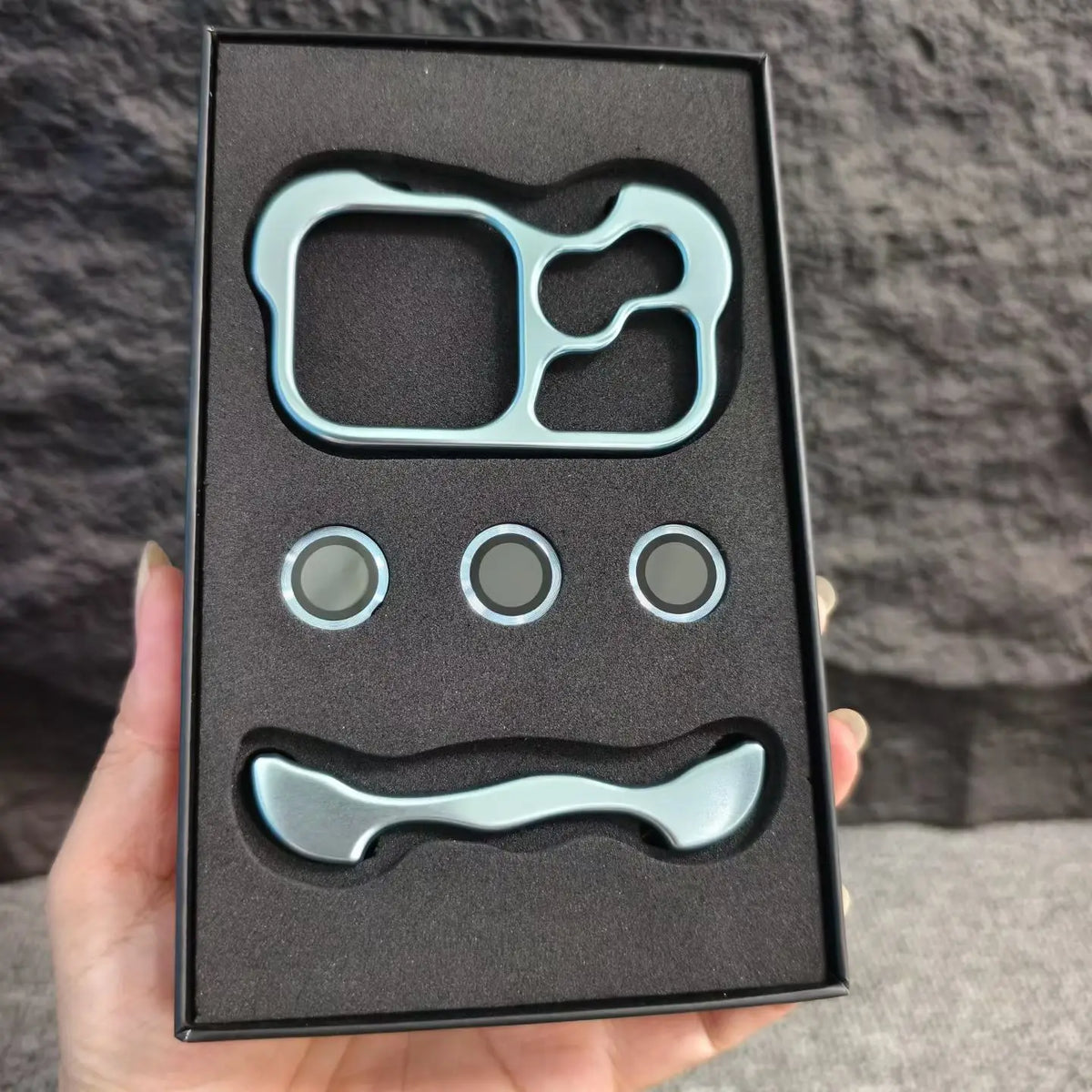 Irregular Metal Bumper Phone Case For IPhone Film Protect Bare Aluminum Shockproof Cover