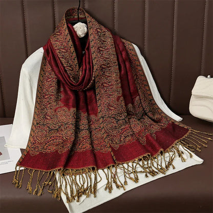 Luxury Cashmere Pashmina Shawl Scarves