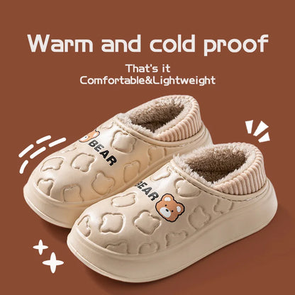 DANA Waterproof cotton slippers