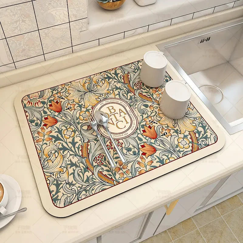 Large Kitchen Super Absorbent Drying Mat