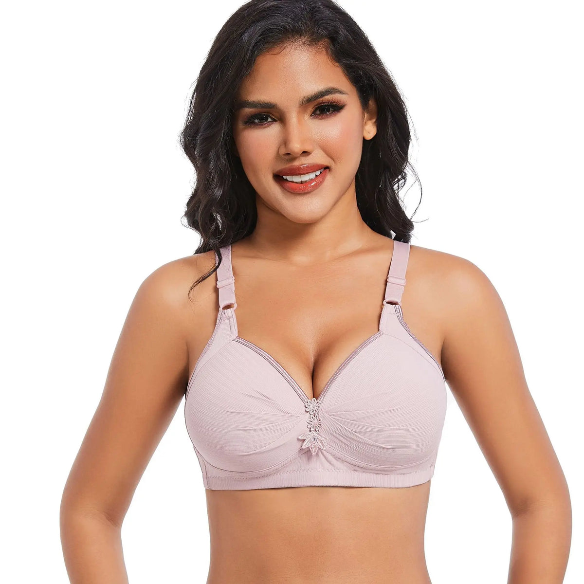 Soft Stretch Daily Thin Molded Cup Brassiere Shaping Bra