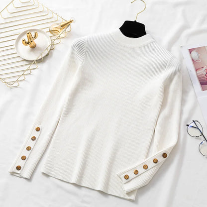 Long Sleeve O-neck Chic Sweater