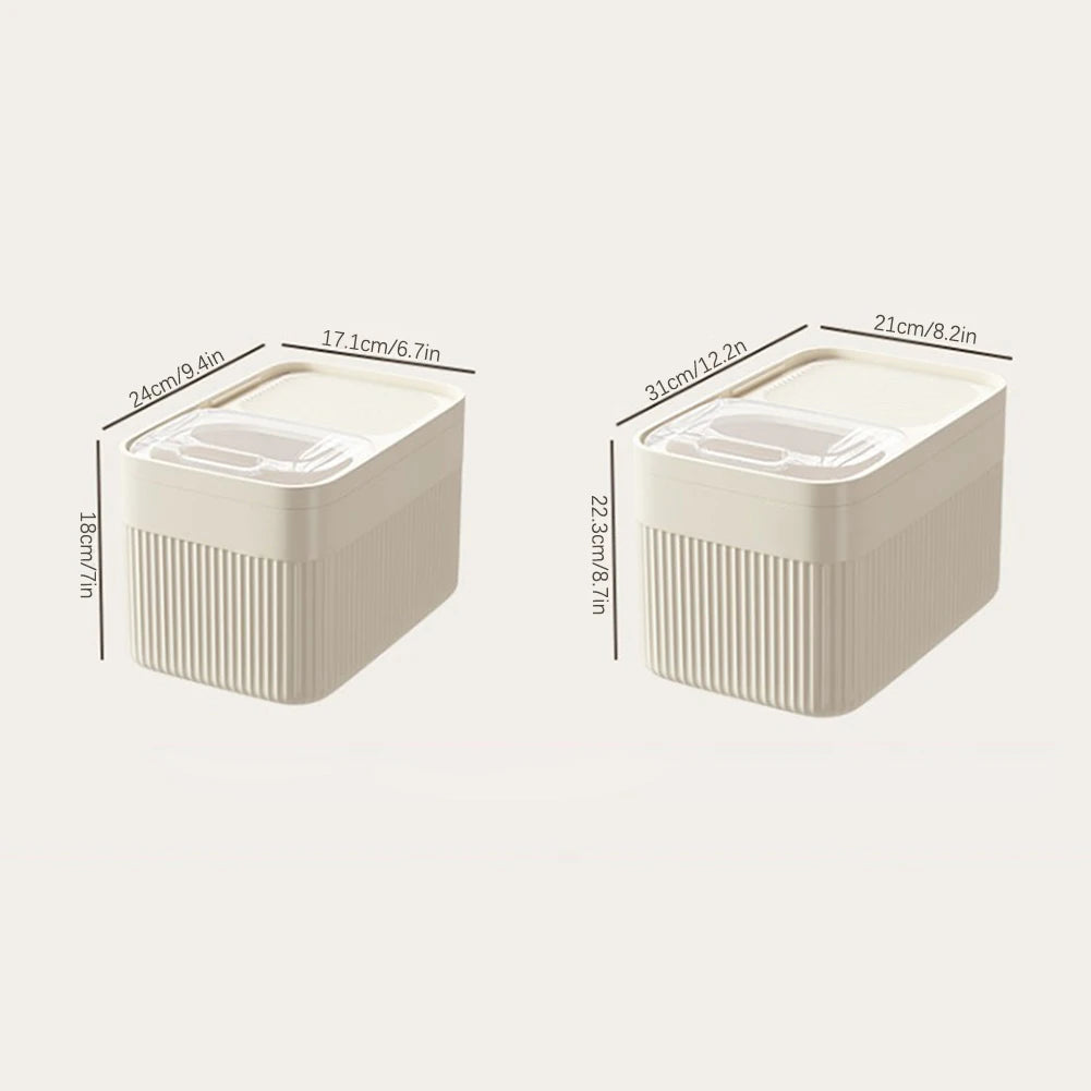 Dog Food Storage Container 5/10/15L Large Capacity Transparent