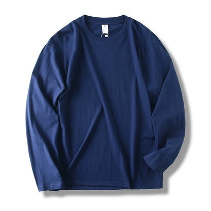 Autumn Spring Cotton T-shirt Tees Long Sleeve White Shirt Kids Tops