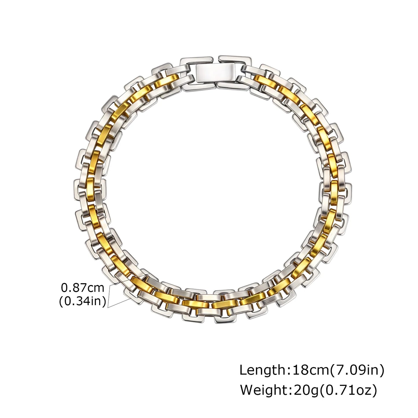 DANA Gold Color Stainless Steel Bracelet