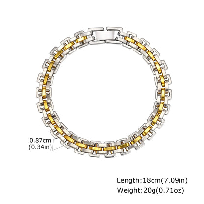 DANA Gold Color Stainless Steel Bracelet
