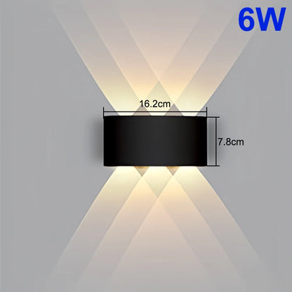 LED Wall Lamp Indoor Up and Down Interior Wall Light