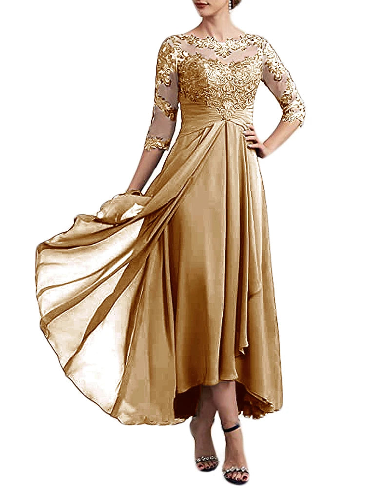 Chiffon Backless Dresses