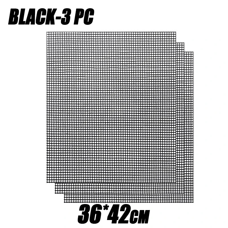 Barbecue Mats Barbecue Grill Mesh High Temperature Resistant Cuttable