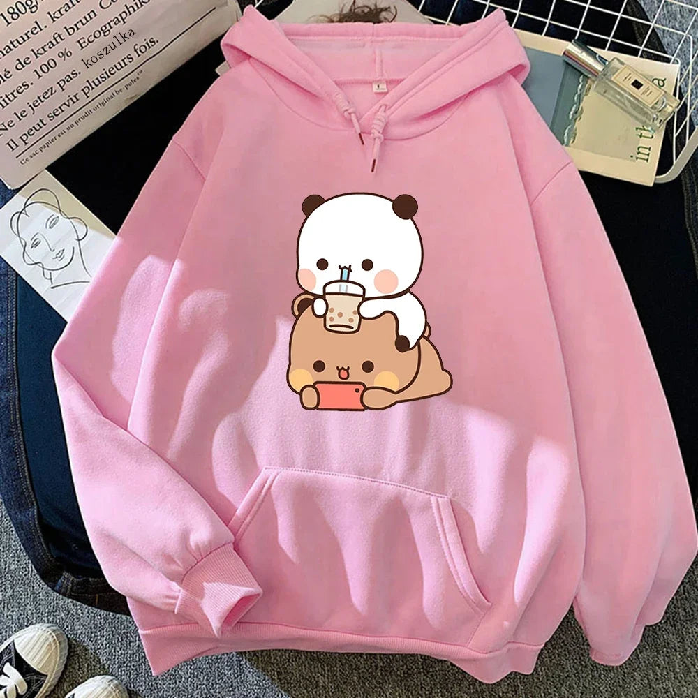 Bubu And Dudu Tea Long Sleeve Sweater