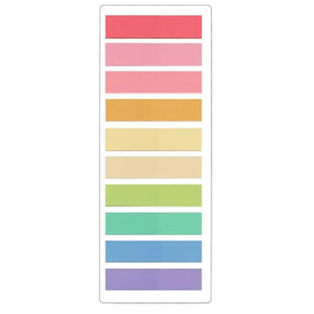 2400S Transparent Colorful Index Creative Memo Pads