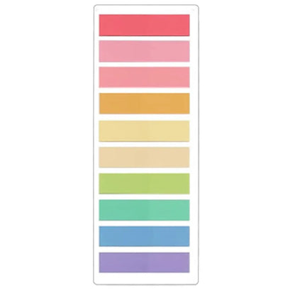 2400S Transparent Colorful Index Creative Memo Pads