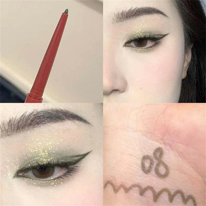 12 Colors Eyeliner Pencil Waterproof Long-lasting Makeup
