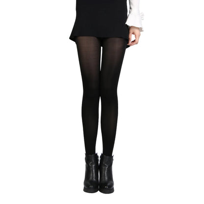 Black Sexy Tights Opaque Pantyhose 120D Seamless Winter Warm Thick Socks