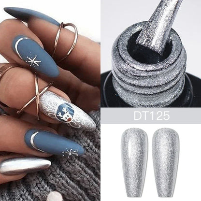 7ml Red Series Gel Nail Polish Glitter
