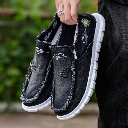 Loafers lightweight anti-slip walking casual shoes