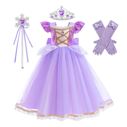 Baby Girls Deluxe Elegant Princess Dress