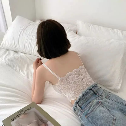 Sujetador push-up de encaje con flores, lencería sexy