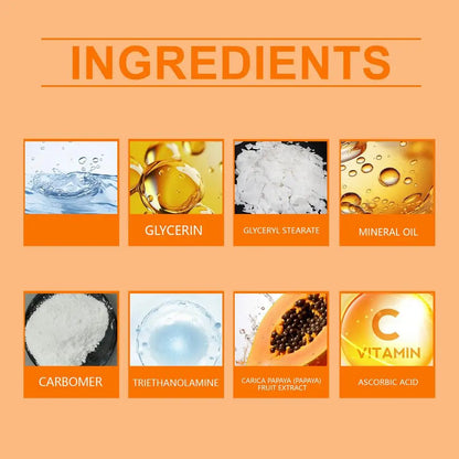 كريم تبييض البابايا لإزالة النمش