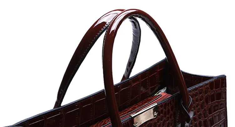 DANA Crocodile Tote Bags A