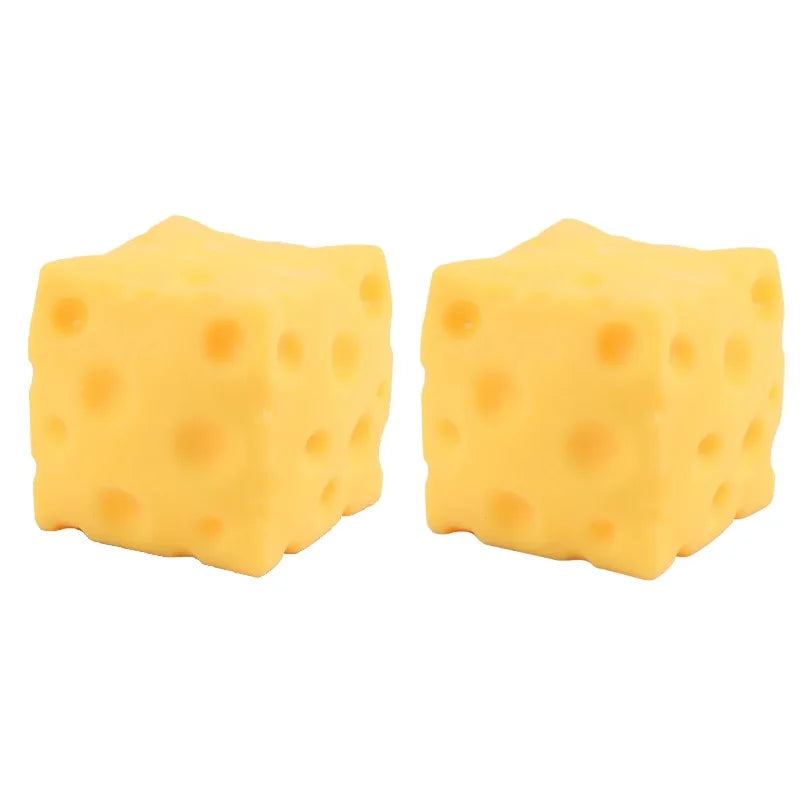 Squishy Square Cheese Squeeze Toys