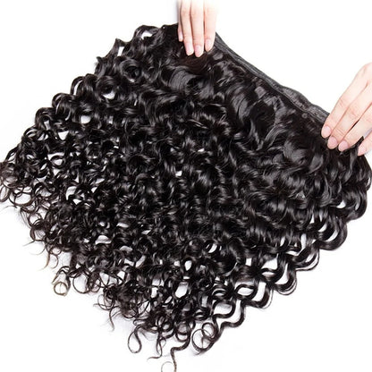 Water Wave Bundles Cranberry Brazilian Wig