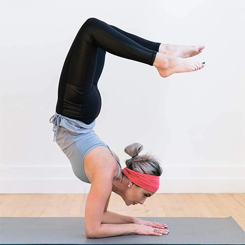 Headband Turban Solid Color Bands