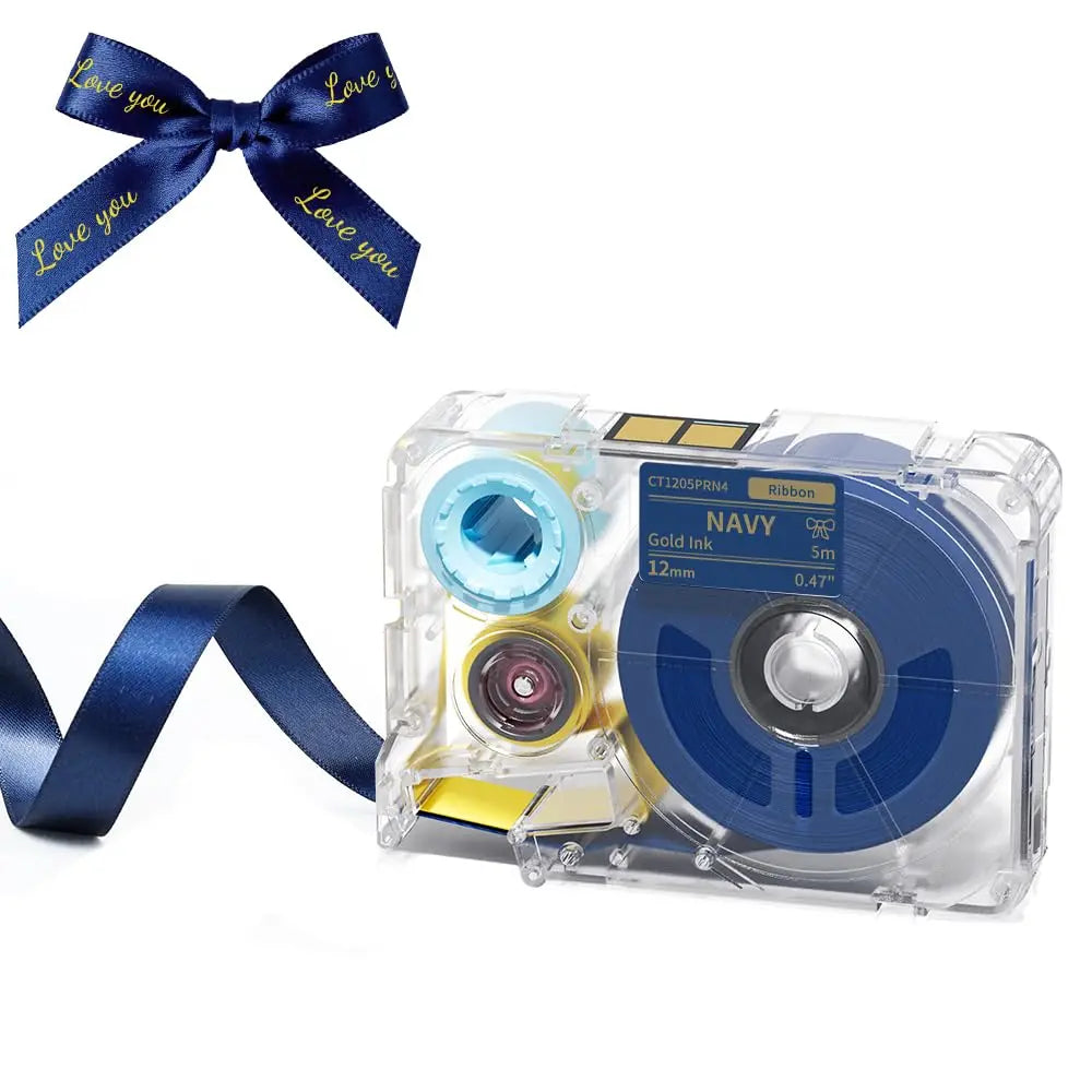 Phomemo A30 P15 Fabric Ribbon Cartridges 12mm X 5m Satin Ribbons