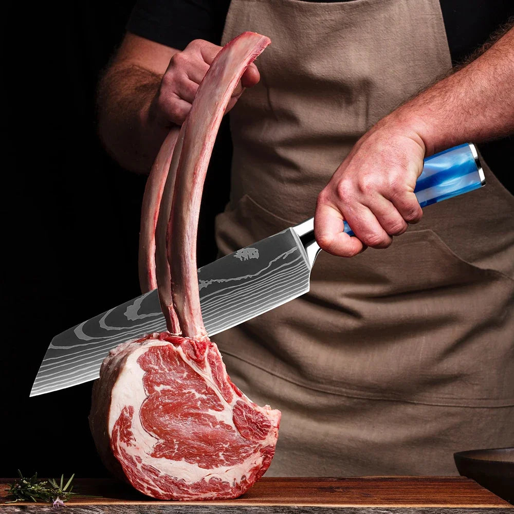 Stainless Steel Chef Knife Kitchen Knife Set