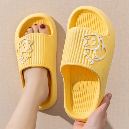 Bear Cartoon Flip Flops Slipper