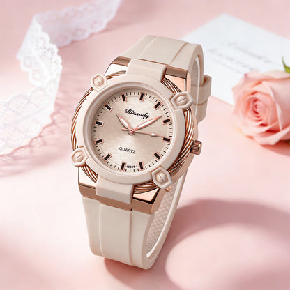 Temperament Casual Silicone Quartz Watches
