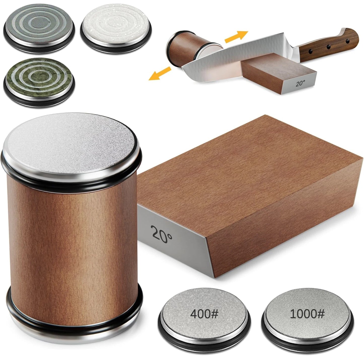 Rolling Knife Magnetic Knife Sharpener